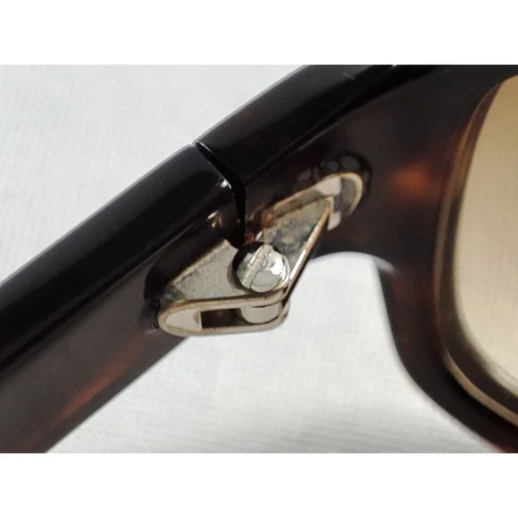 Coach Chelsea S426 Tortoise Brown Sunglasses Crystal Inset Temples Case Cloth - Picture 10 of 13